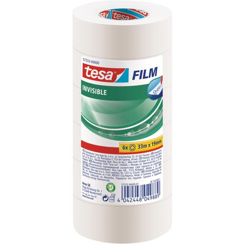 Tape tesa 57333-00000-03 tesafilm invisible transparant