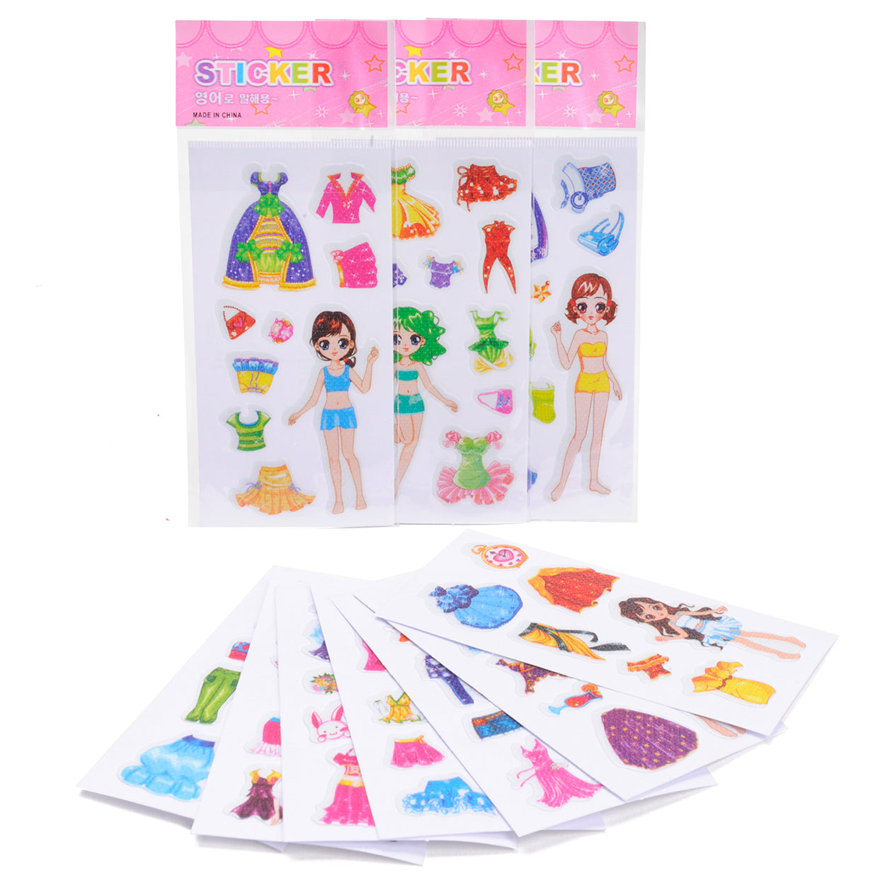 Duckiez kleine stickers - modus