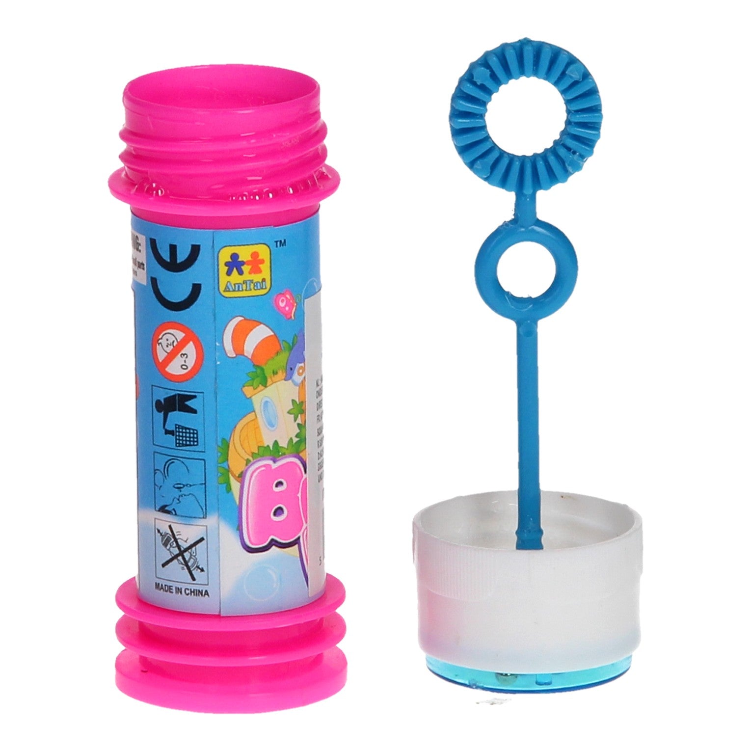 Duckiez bellenblaas met geduldspel, 24st.