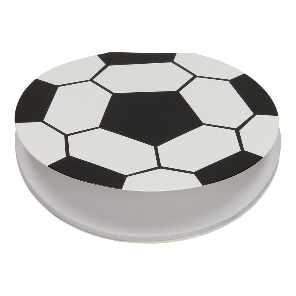 Duckiez notitieboekje rond voetbal, ø 8cm