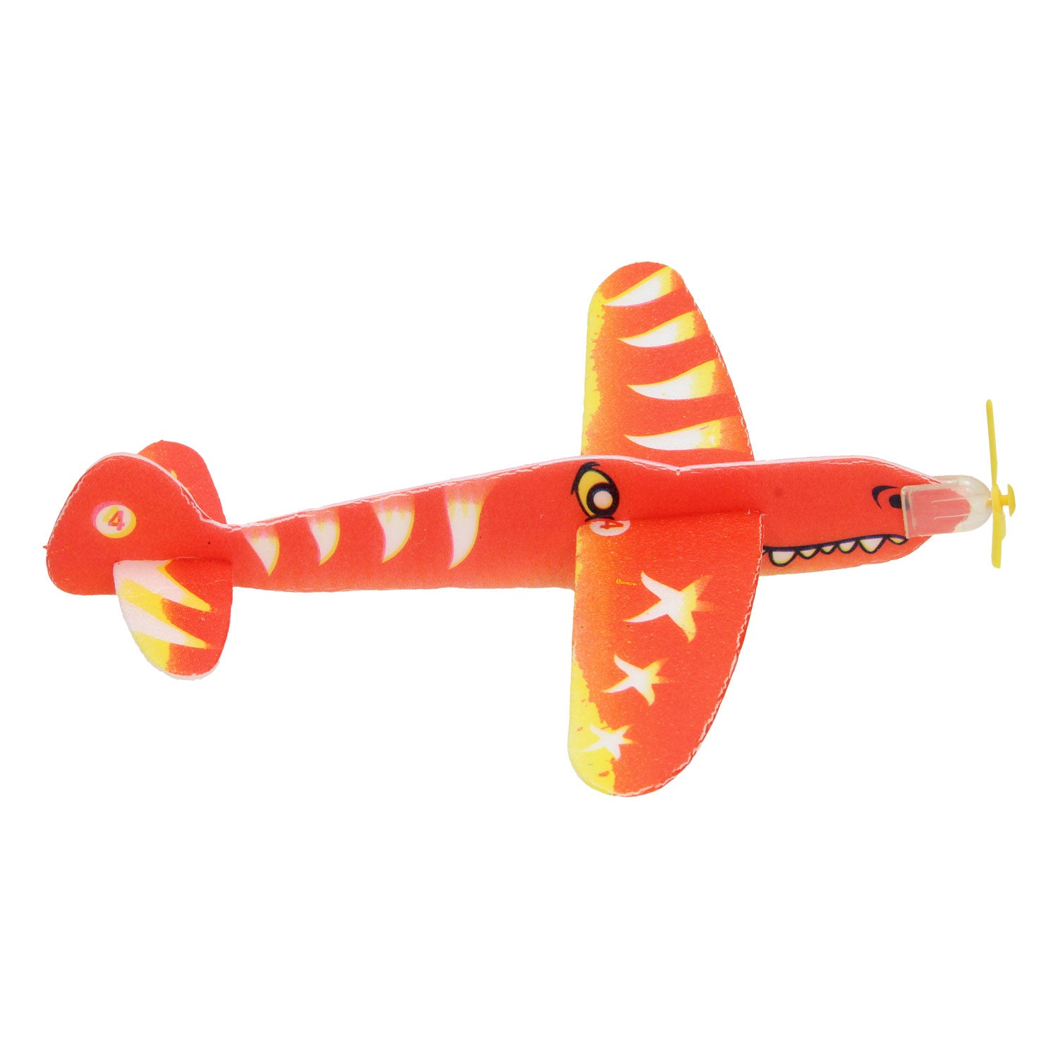 Duckiez schuim vliegtuigje dino