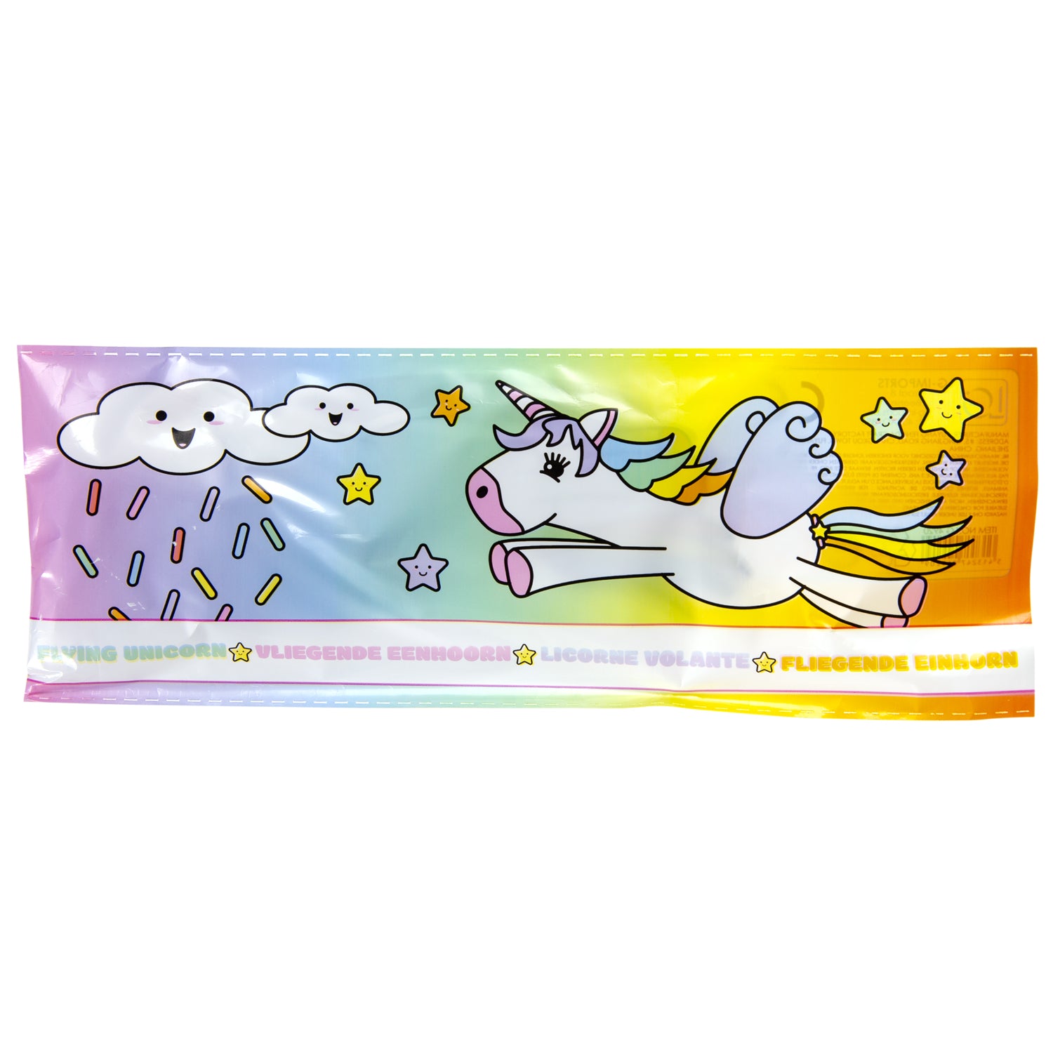 Duckiez foam eenhoorn vliegtuig