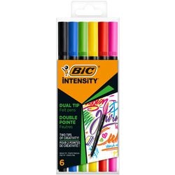 Dual viltstiften bic 989694 kleurenassortiment