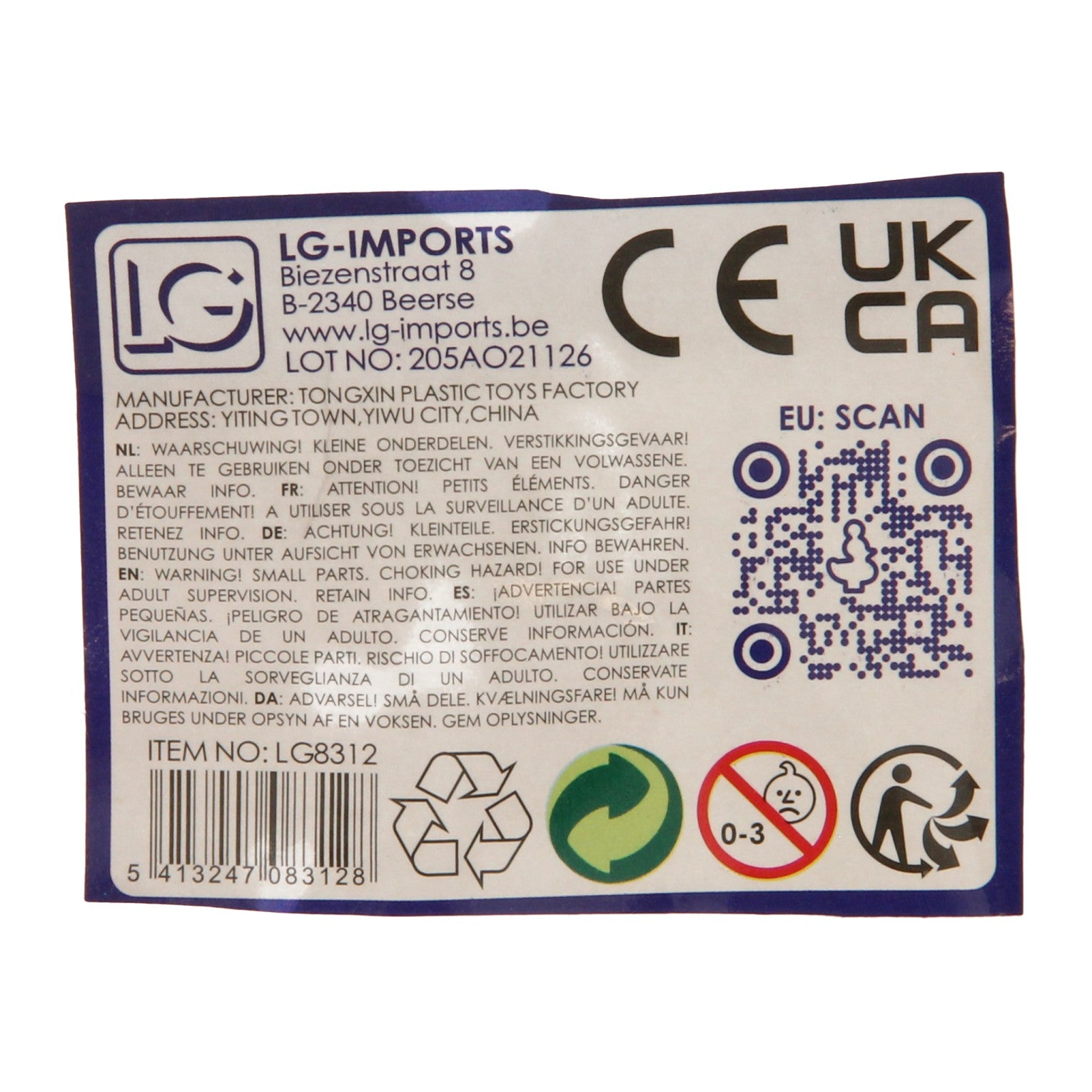 Duckiez ballon bal eenhoorn