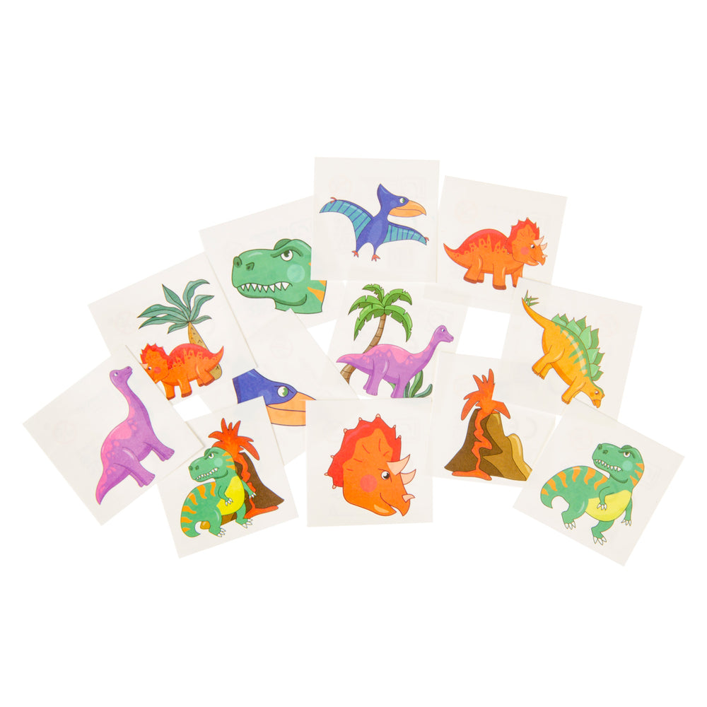 Lg-importeert tatoeages dinosaurus, 12st.