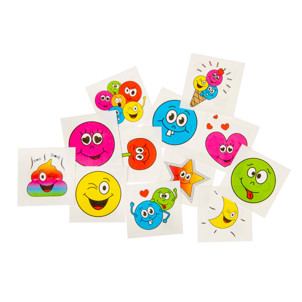 Duckiez tattoos gezichtjes, 12st.