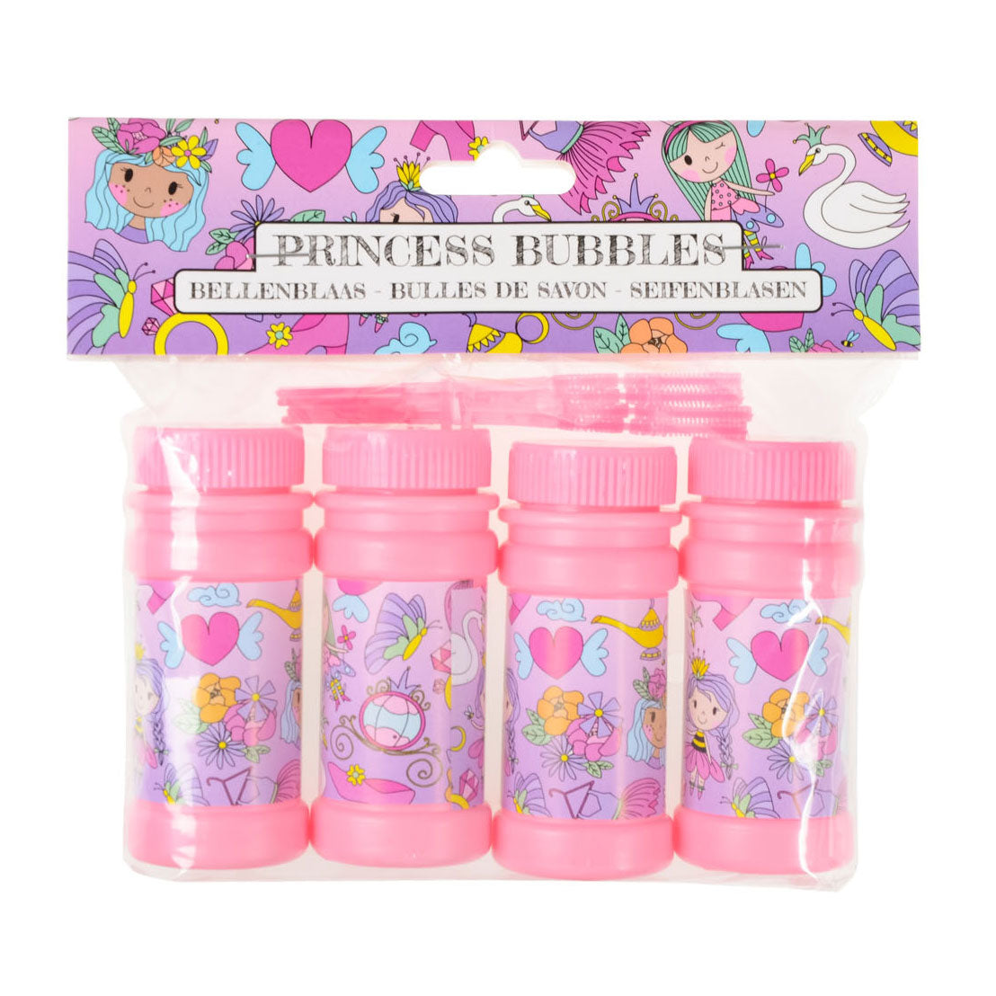 Duckiez bellenblaas prinses, 4x50ml