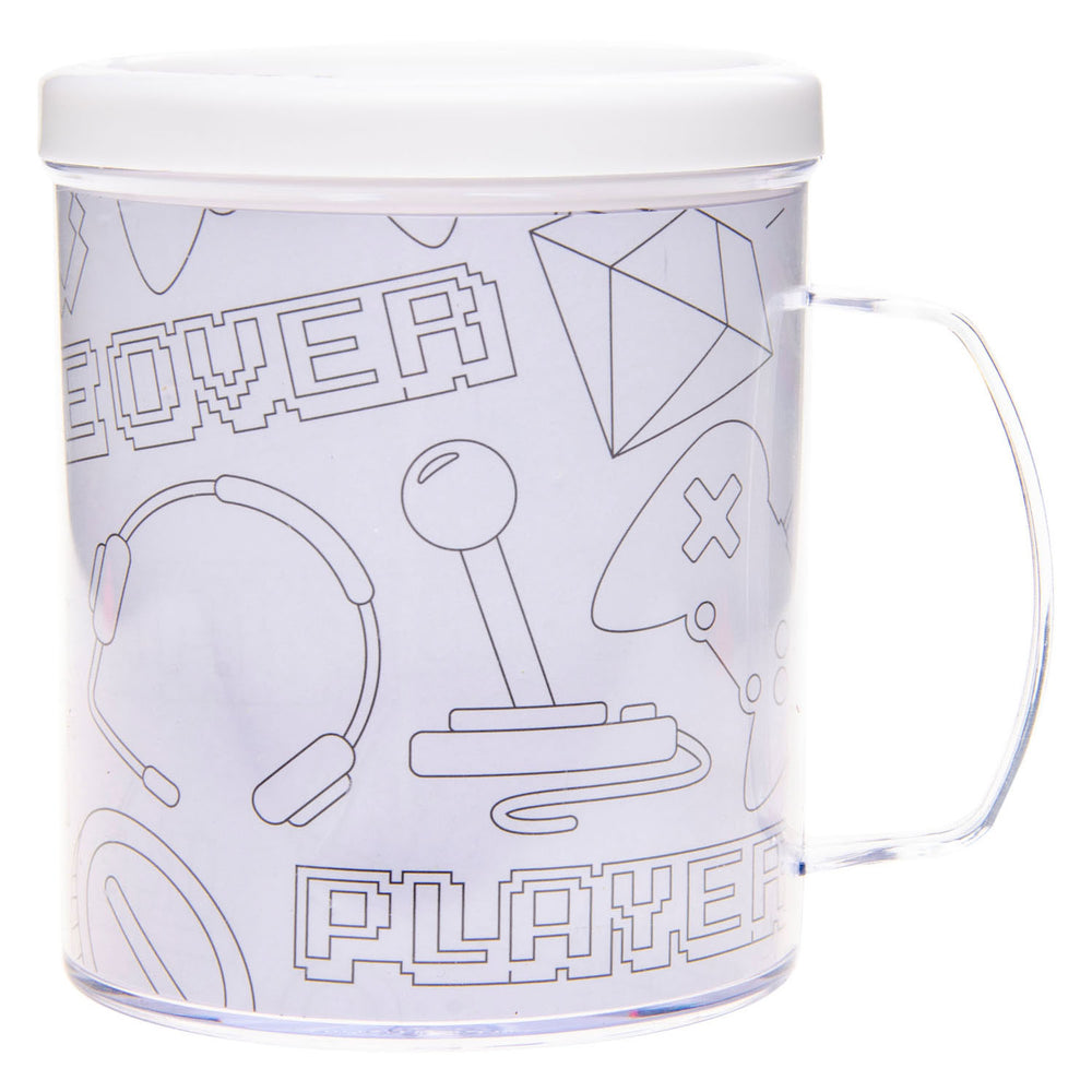 Kleur je eigen beker Gamer