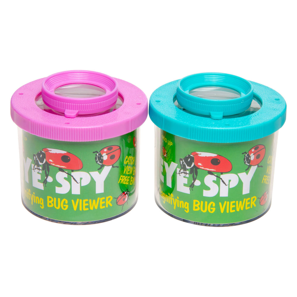 Insectenpotje met vergrootglas
