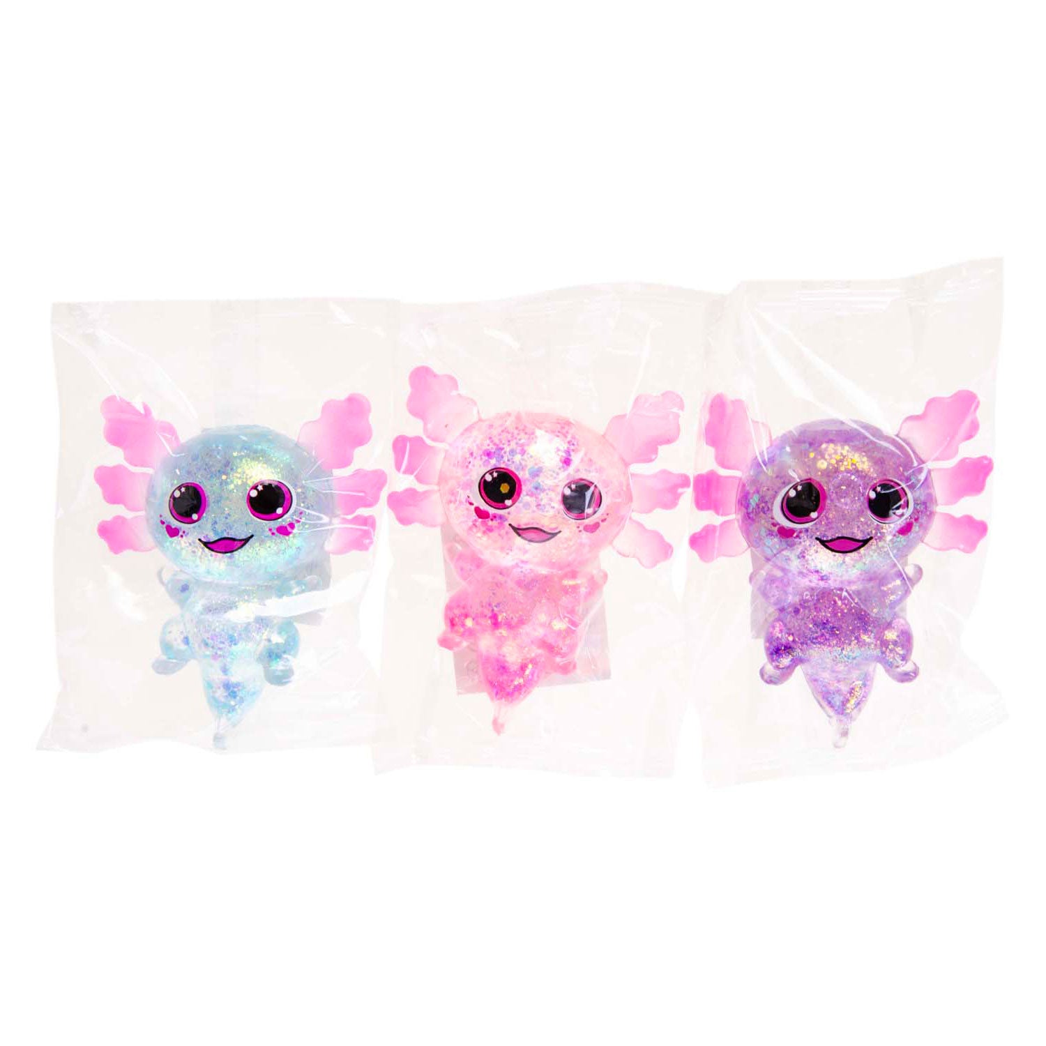 Lg-imports knijpdier axolotl transparant
