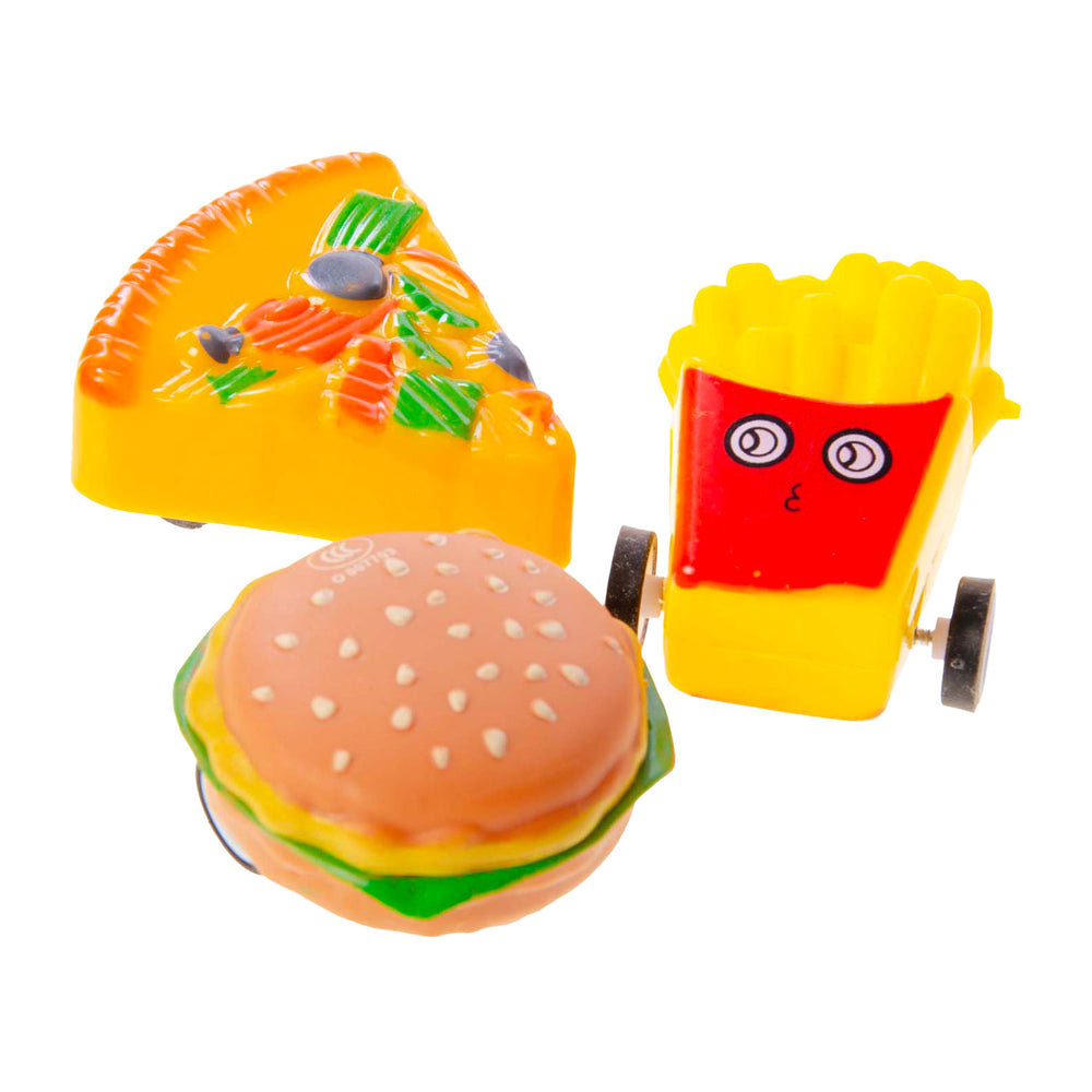 Duckiez pull back fastfood voertuig