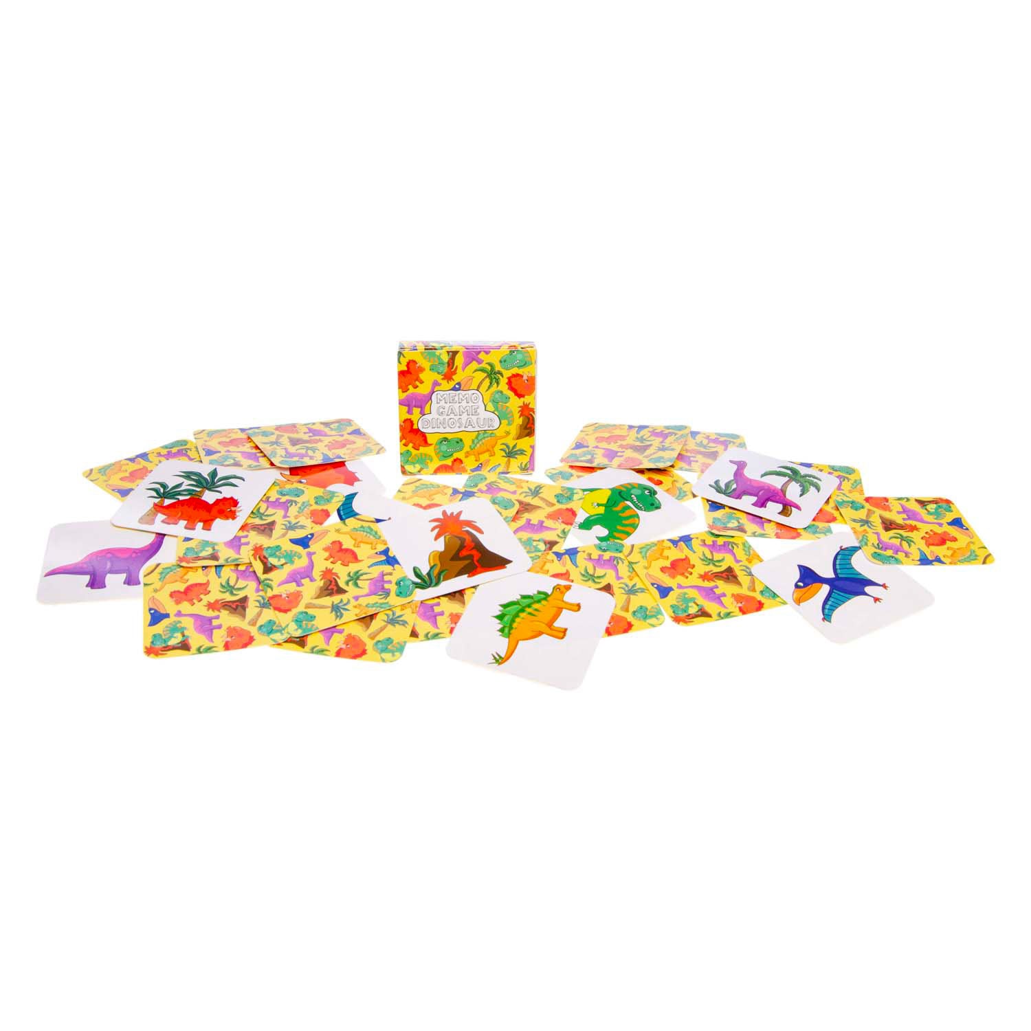 Duckiez mini memospel dino, 28 kaarten