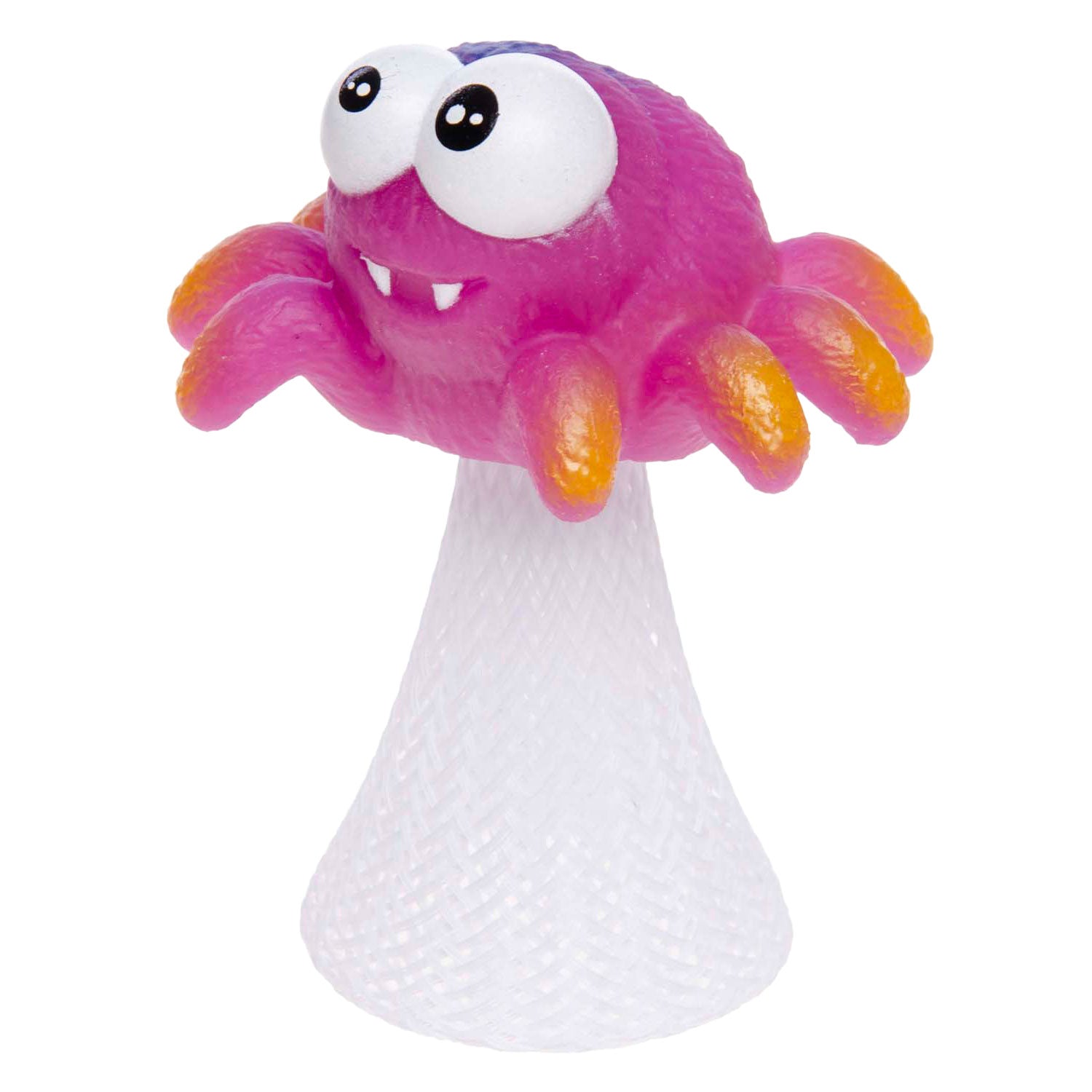 Duckiez pop-up springende spin, 9,5 cm