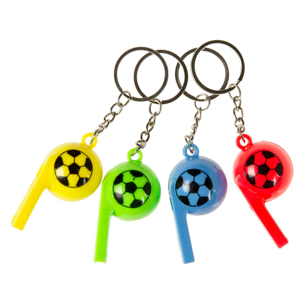 Duckiez voetbalfluitje aan sleutelhanger