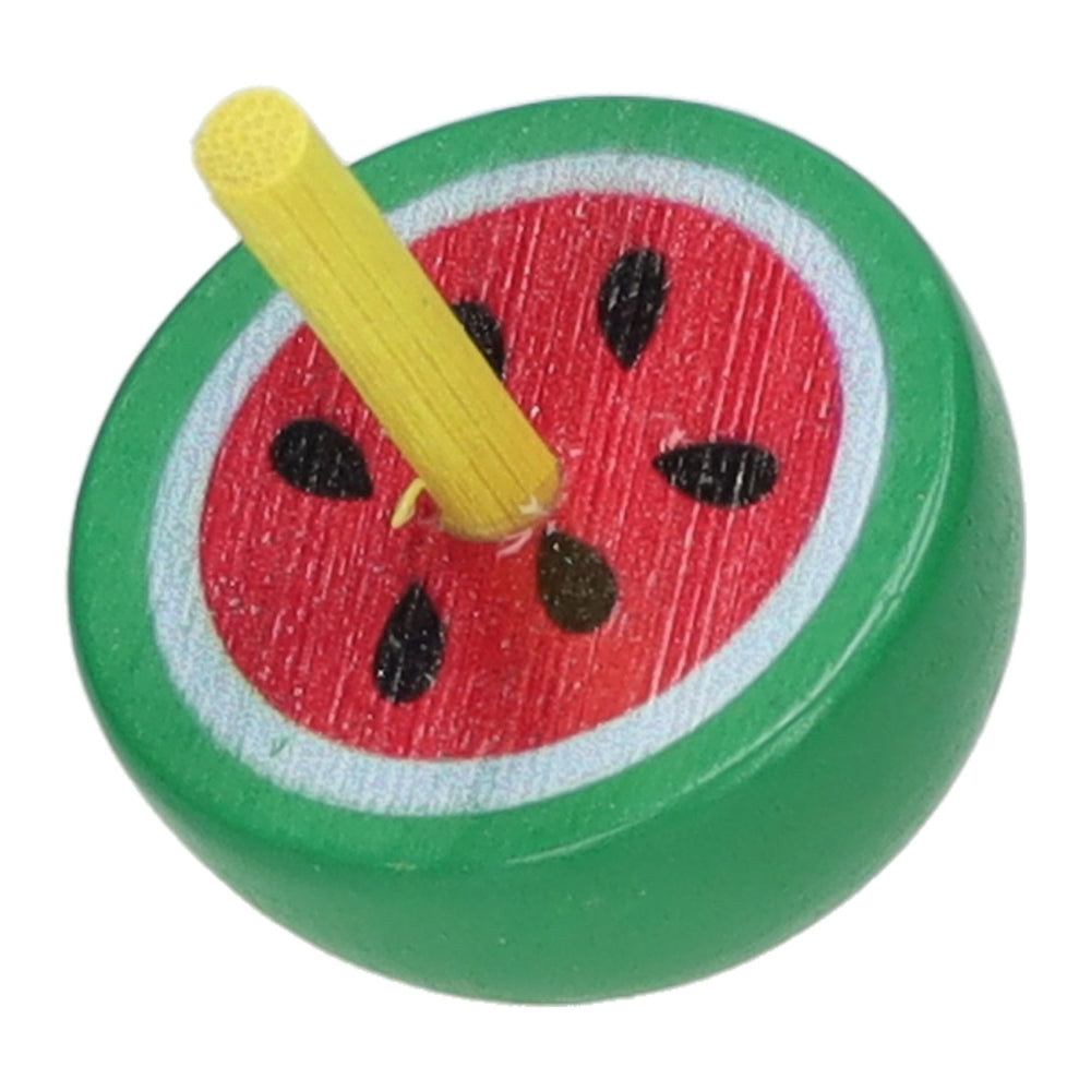 Duckiez houten tol fruit thema