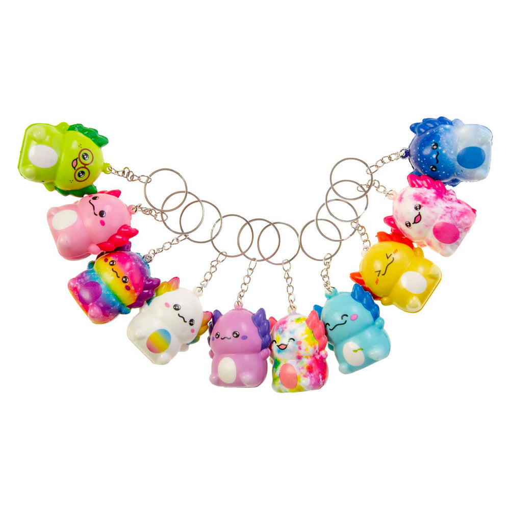 Duckiez sleutelhanger foam axolotl