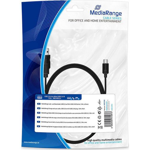 Kabel mediarange mrcs188 zwart