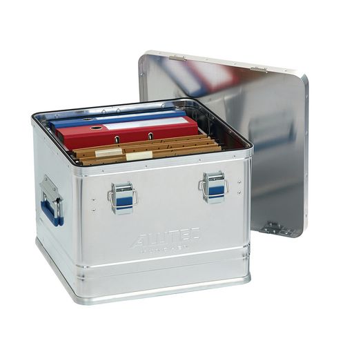 Aluminium kist alutec alu16050 grijs