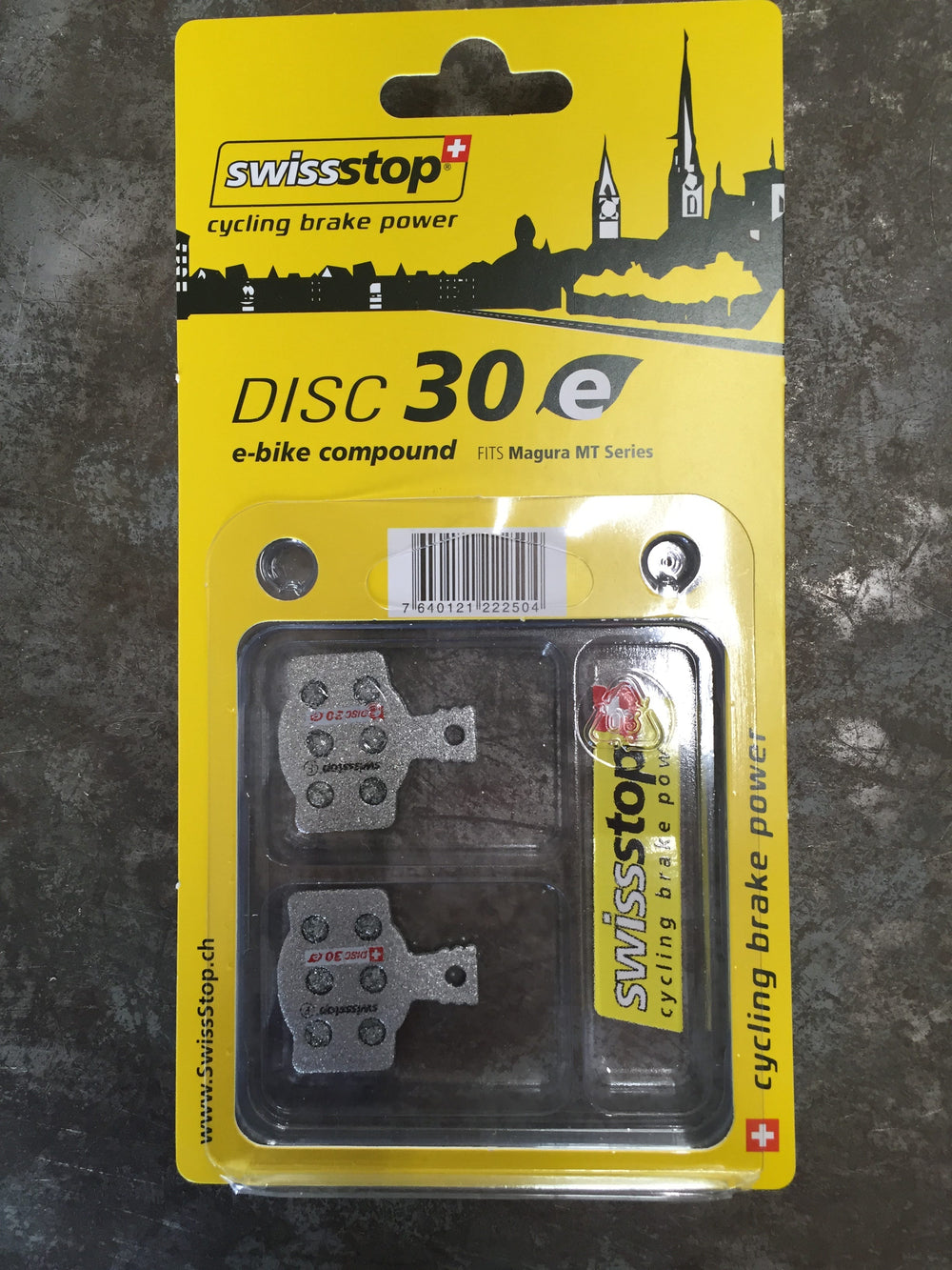 Swissstop - remblokset schijf 30 e - magura, campagnolo