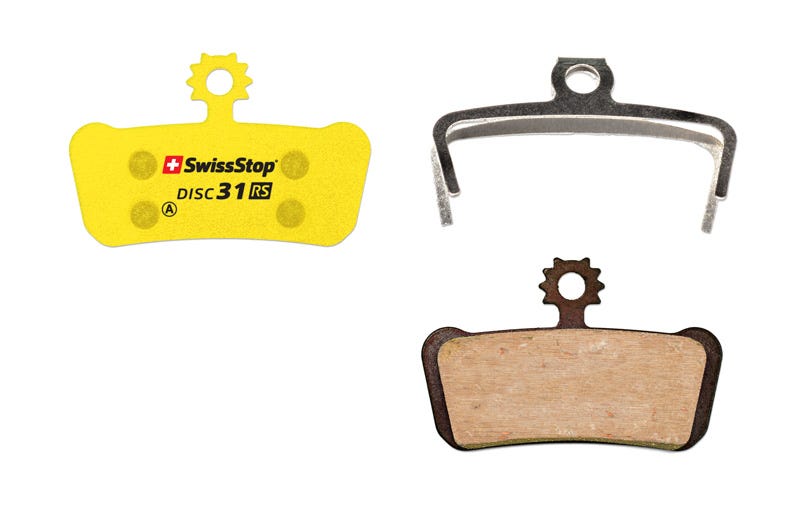 Swissstop - remblokset schijf 31 rs - avid, elixr, sram handleiding