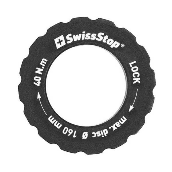 Swissstop - centerlock sluitring 160mm max
