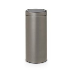 Brabantia touch bin nieuwe afvalemmer 30l platina