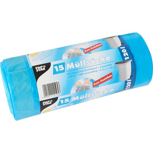 Vuilniszak papstar 14195 blauw