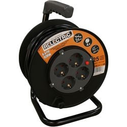 Relectric kabelhaspel 25 mtr 3x1,5mm - relec492176 relec492176