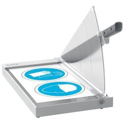 Leitz precision office snijtafel a3 met mesbeveiliging en lichttechnologie voor kantoor - snijdt tot 15 a3-vel - antraciet