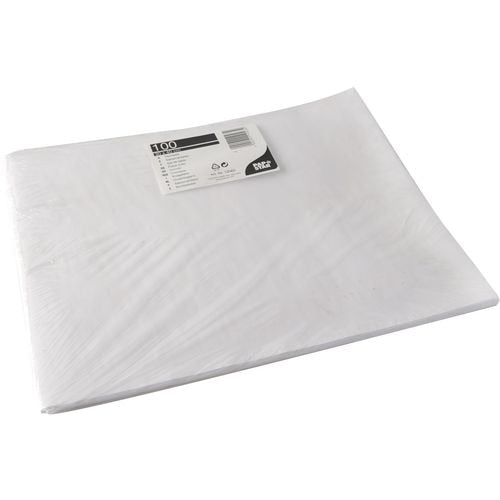 Tafellaken papstar 40 x 30 cm papier wit