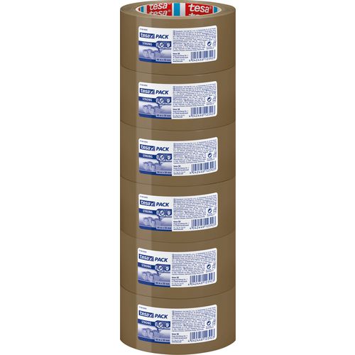 Tesa® verpakkingstape tesapack low noise 50mmx66m bruin