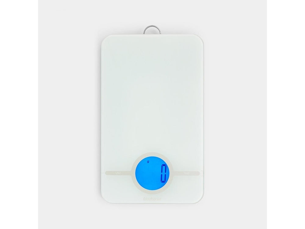 Brabantia tasty+ keukenweegschaal digitaal - op batterijen - light grey