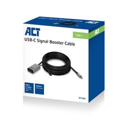 Ngk usb-c-verleabel act zwart ac7060