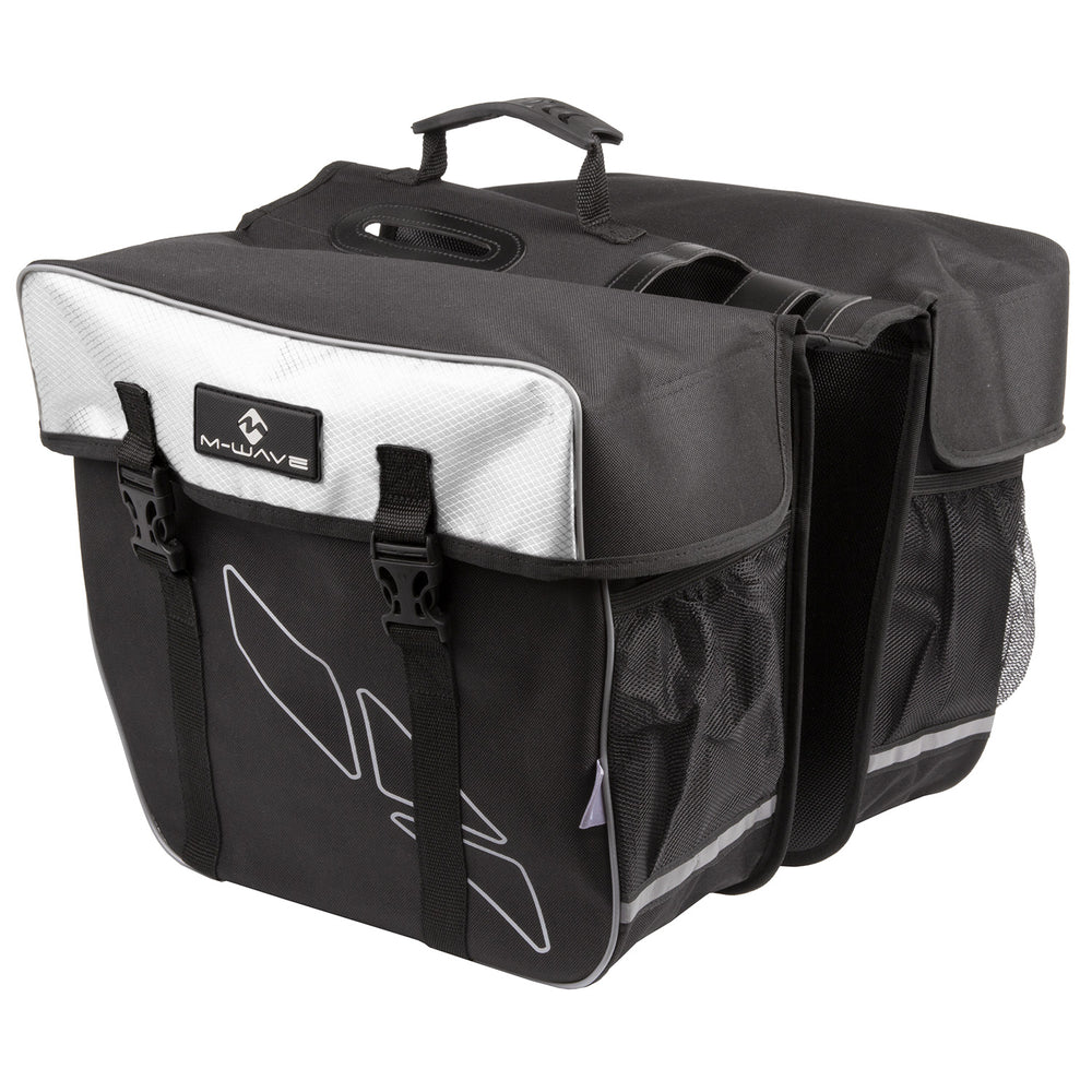 sacoche double Amsterdam 30L blanc