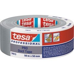Tesa ducttape pro grijs 50mm 50mtr