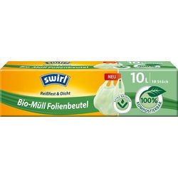 Swirlpedaal emmerzak bio handvat 10l 10 stuks