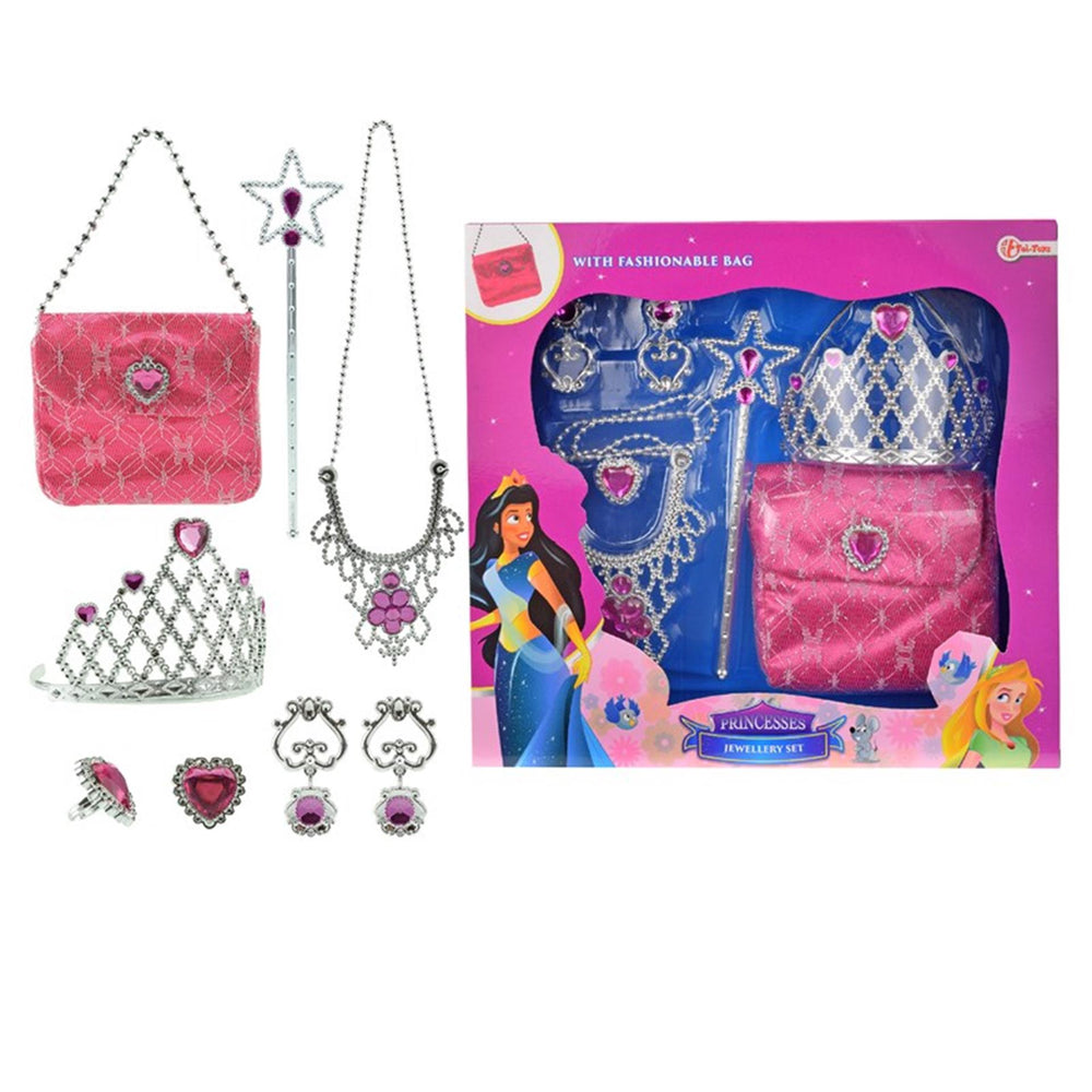 Toi-toys prinsessenvriendjes sieraden en staf in tas