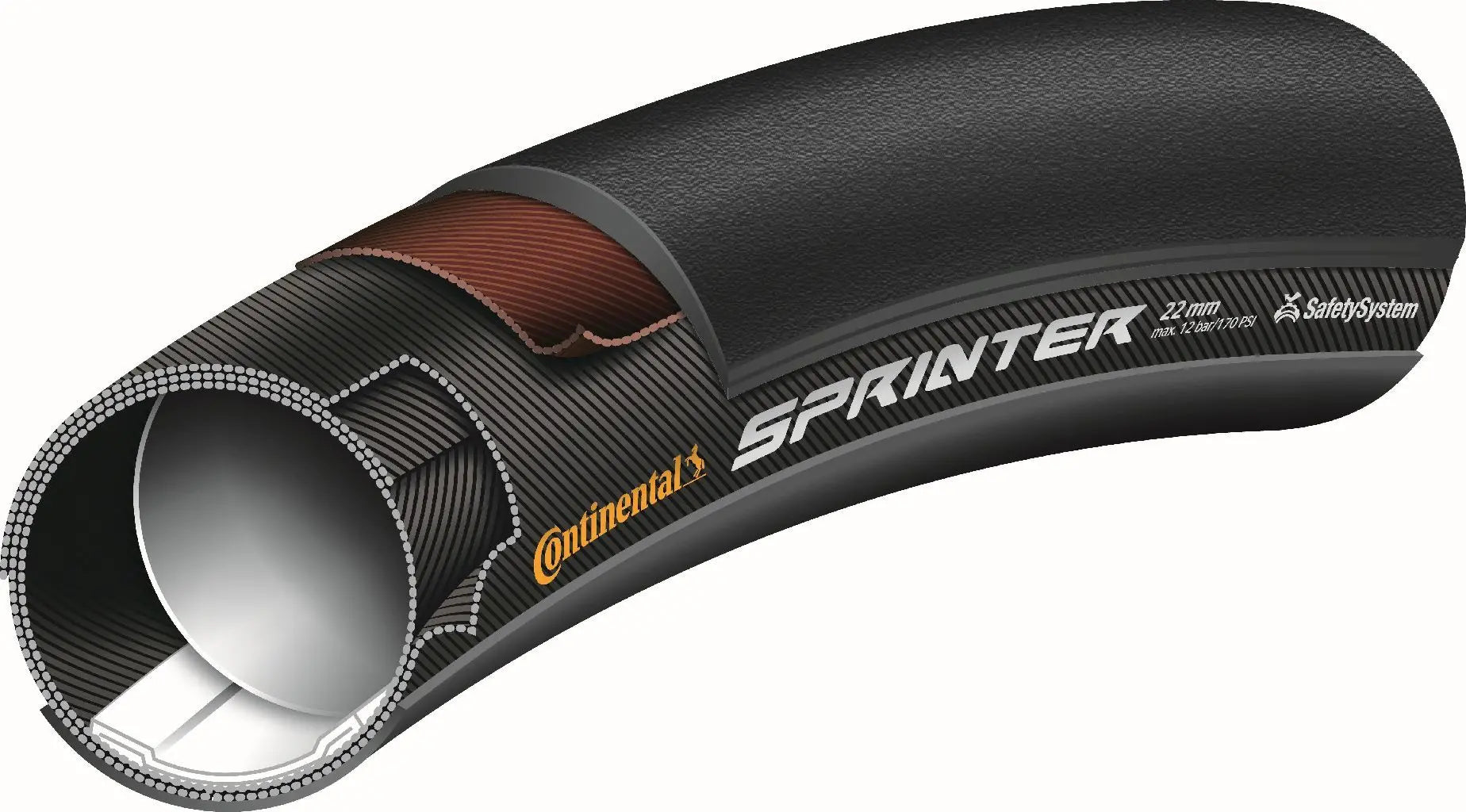 Continental sprinter 26x22mm tubular