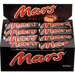 Chocoladereep mars caramel 32 stuks