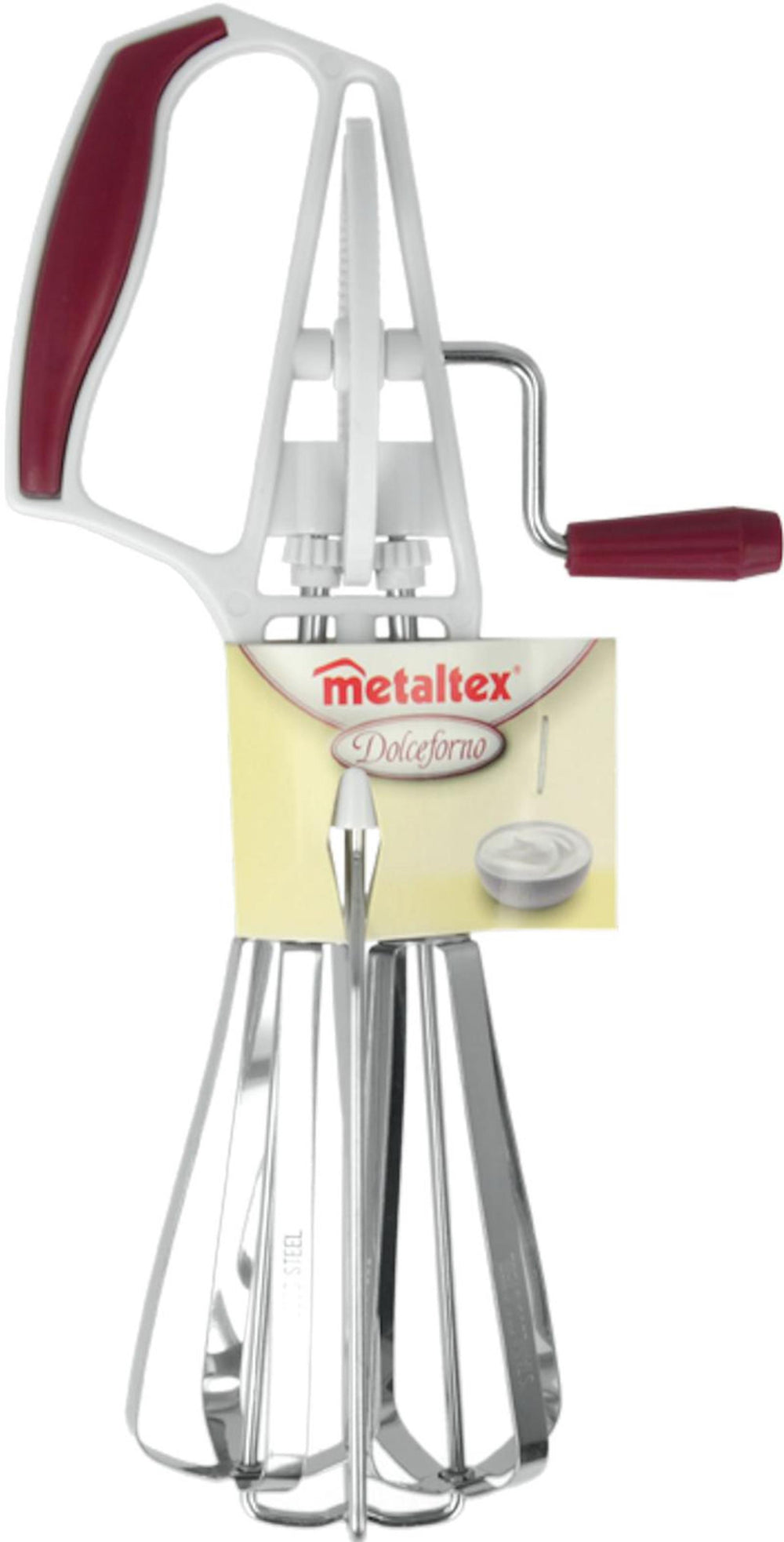 Metaltex dolceforno mechanische dubbele mixer