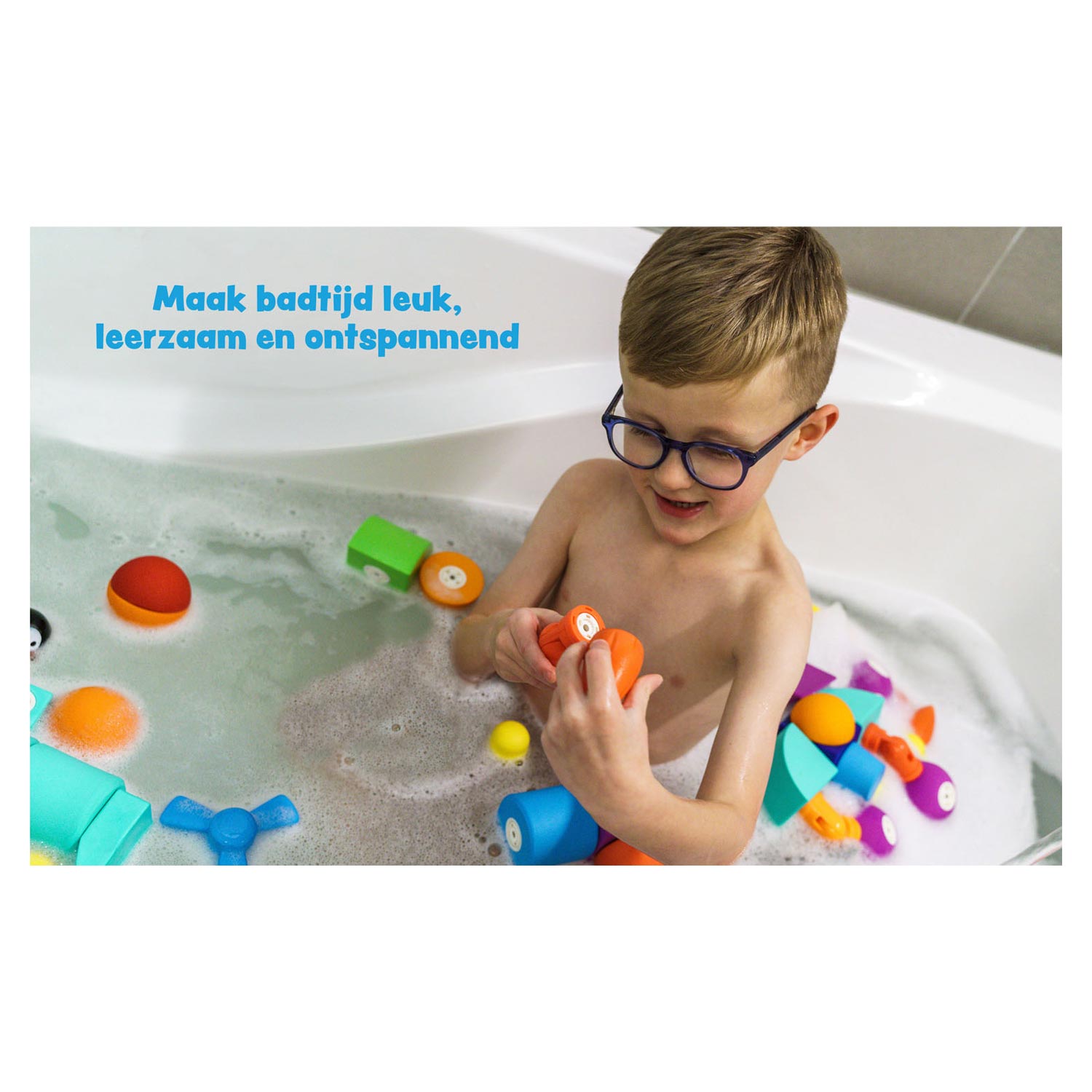 Blockaroo Magnetische Foam Blokken Robotbox, 10dlg.