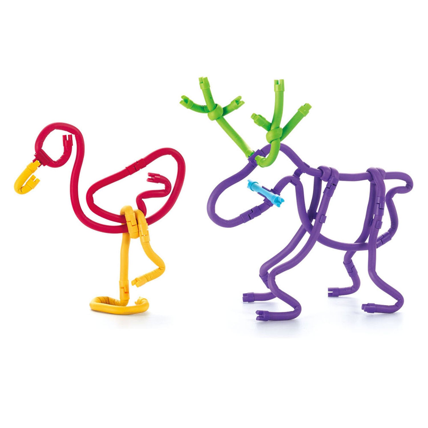 Spaghetteez 3d art flexibele bouwstaafjes, 70dlg.