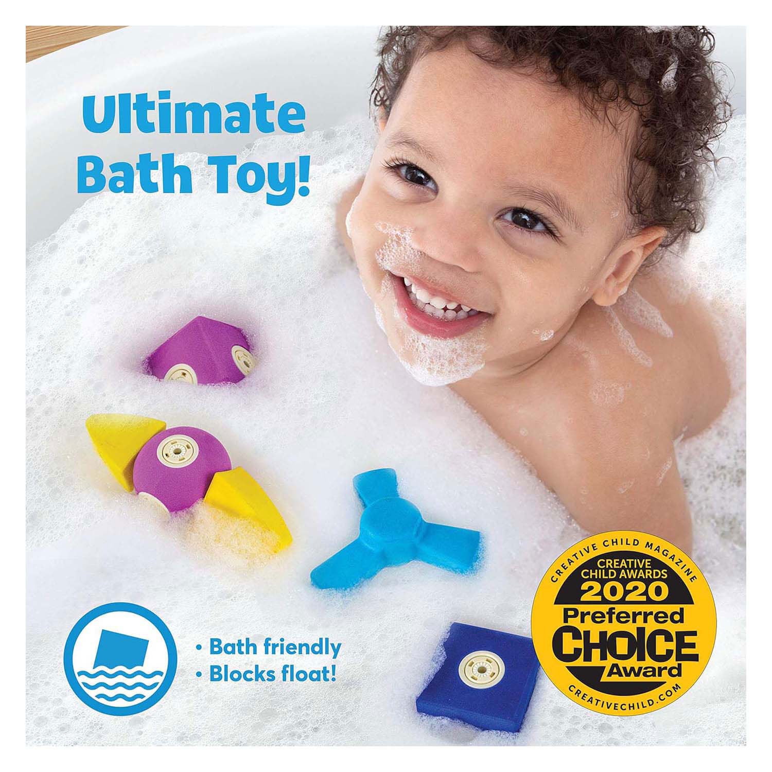 Blockaroo Magnetisch Schuim Blokken Dieren, 17dlg.