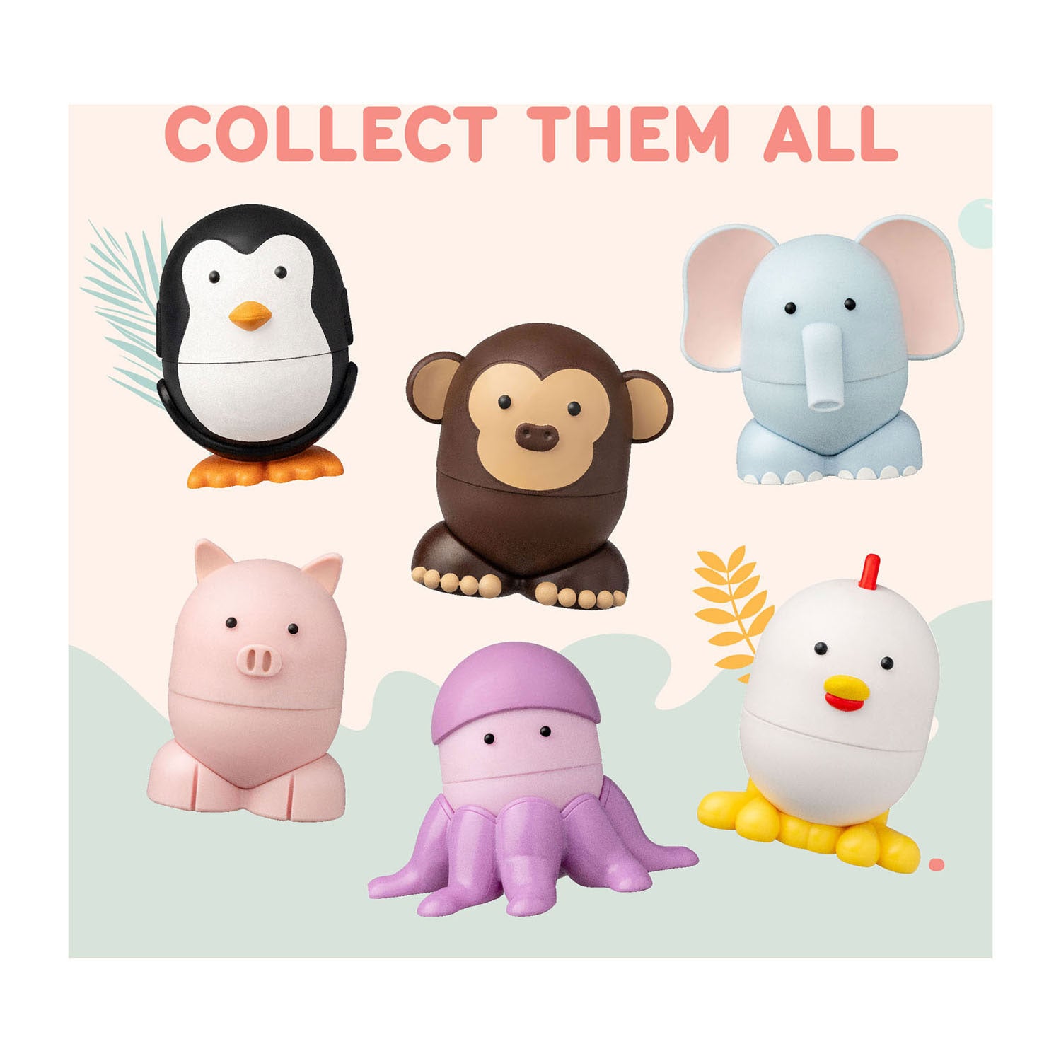 Clics magimals wibly wobly safari magnetisch speelgoed