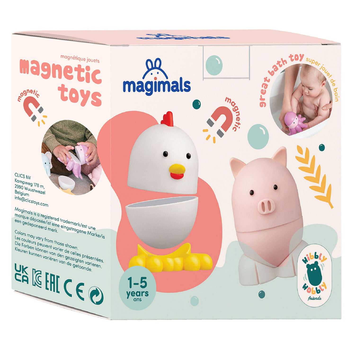 Clics magimals Wilby Wobly Farm magnetic toy
