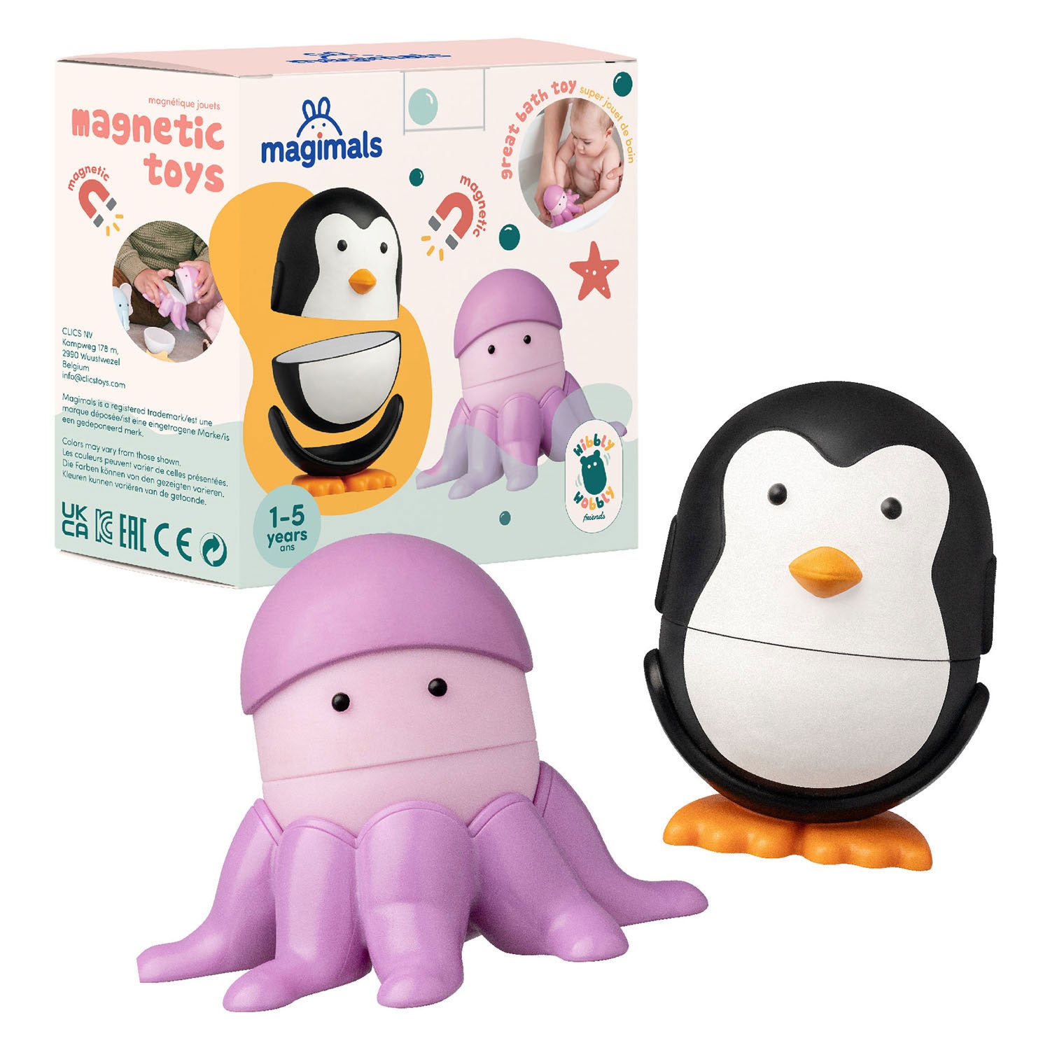 Clics Magimals Wibly Wobly Magnetisch Speelgoed