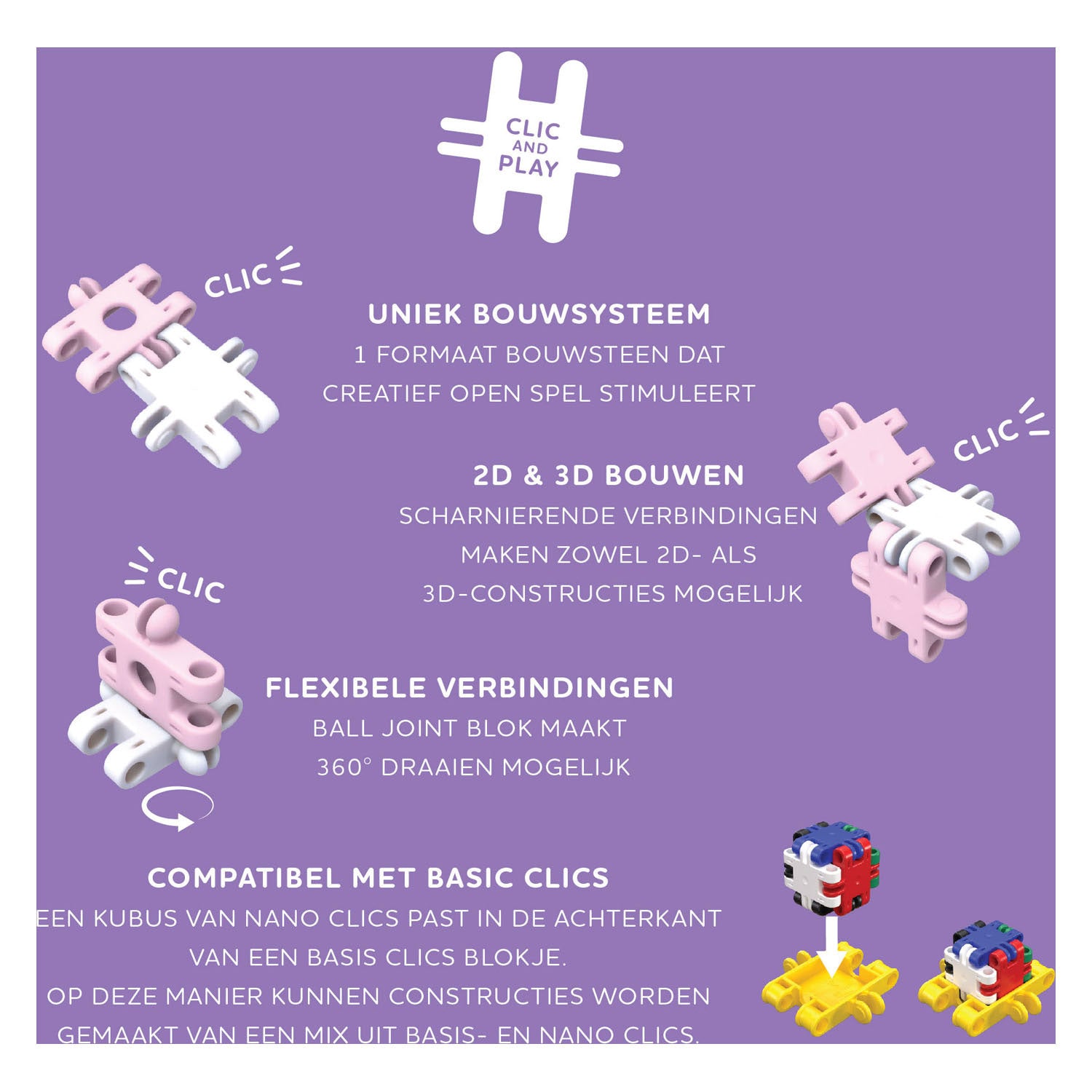 Clics nano - fantasy builders, 125dlg.