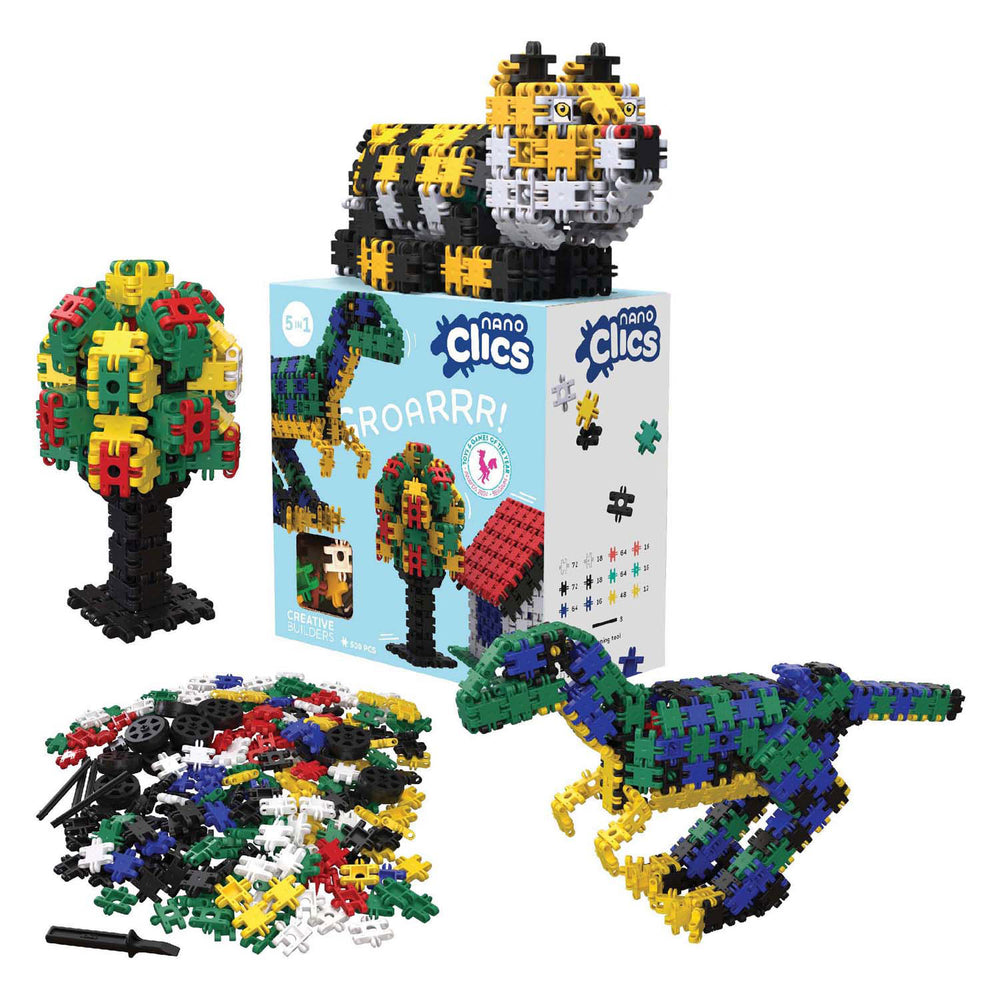 Clics nano - creatieve bouwers, 500dlg.
