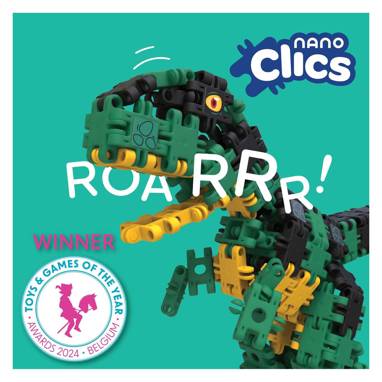 Clics nano - creatieve bouwers, 500dlg.