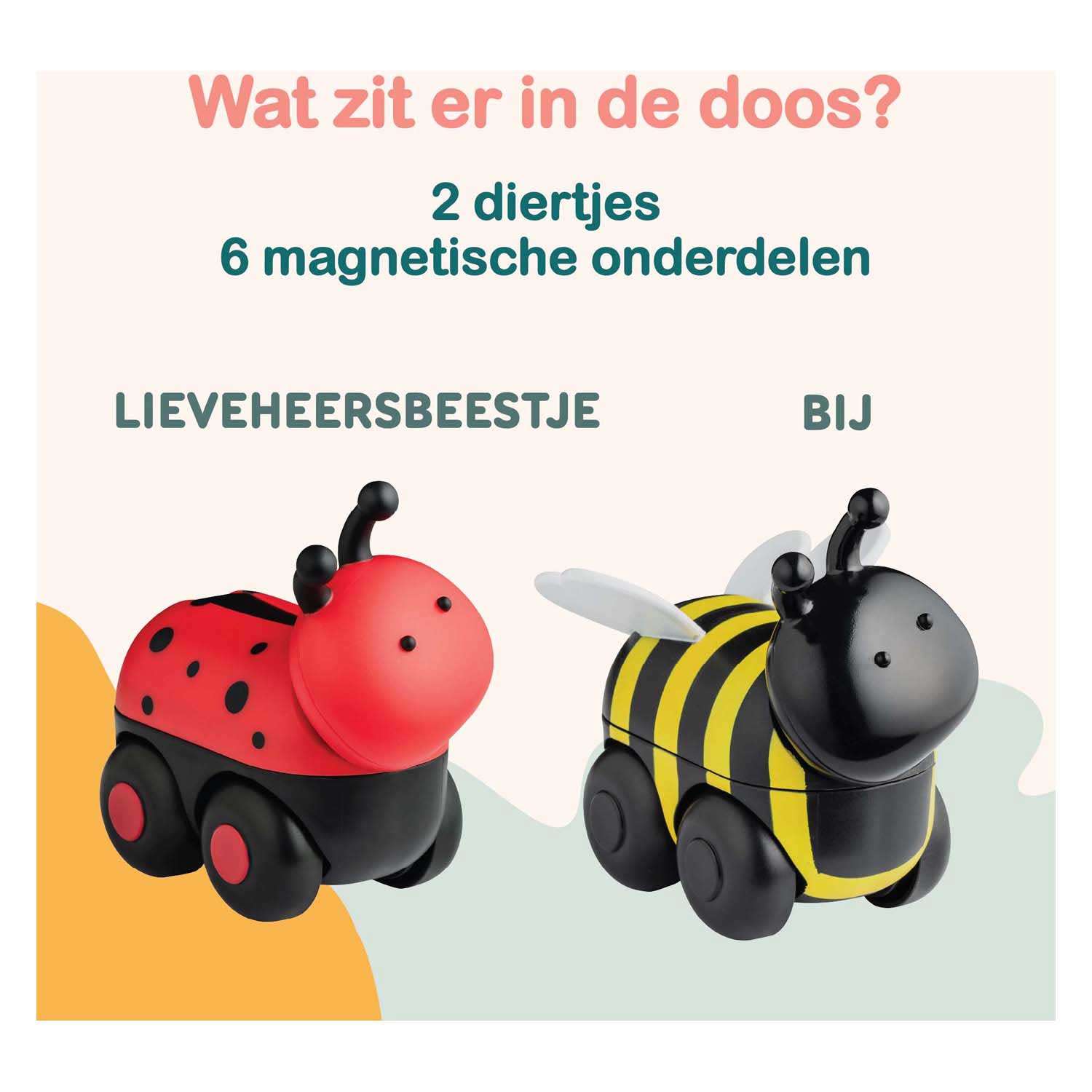 Clics magimals wheely insects box - 6dlg.